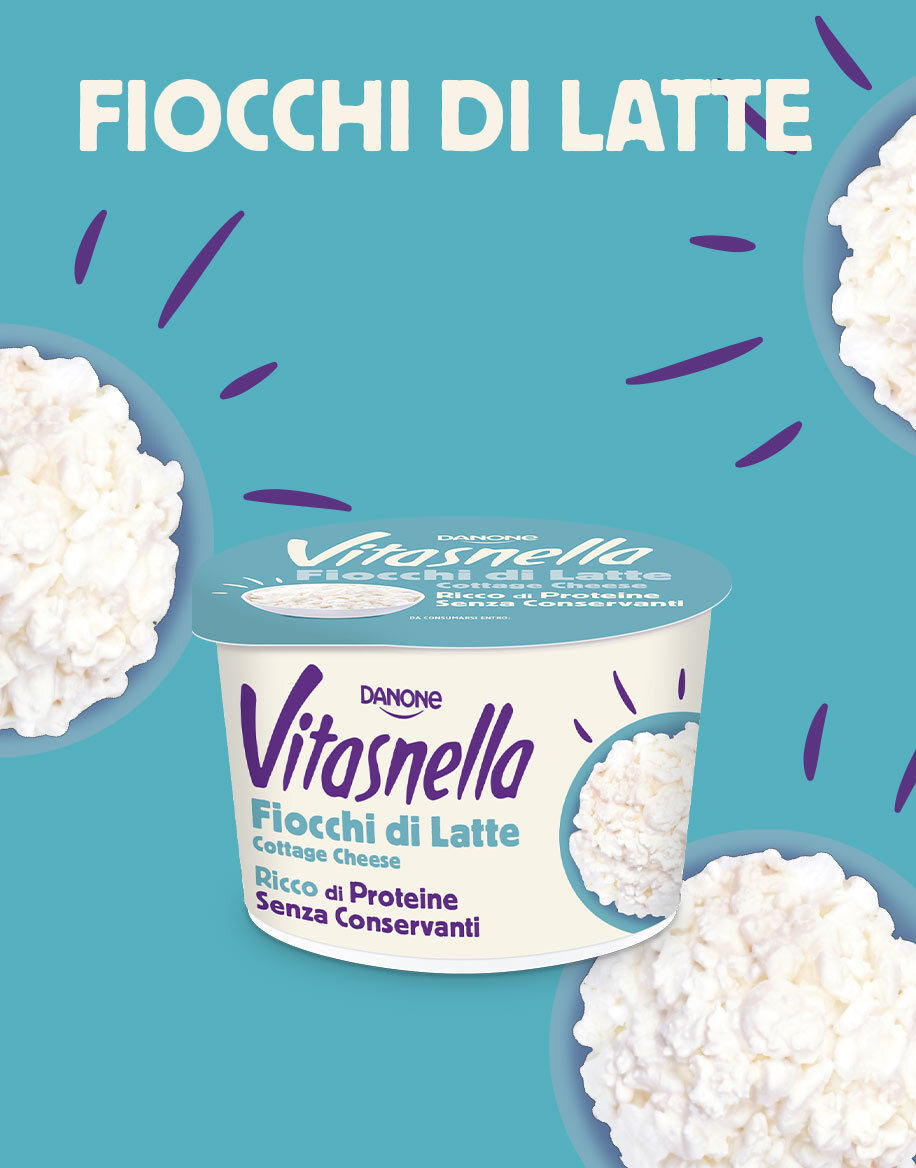 fiocchi di latte Vitasnella